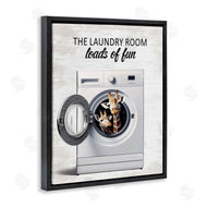 Lettered and Lined | Giraffes & Laundry Load
