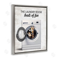 Lettered and Lined | Giraffes & Laundry Load