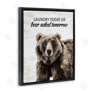 Lettered and Lined | Bear Naked Tomorrow Funny Laundry
