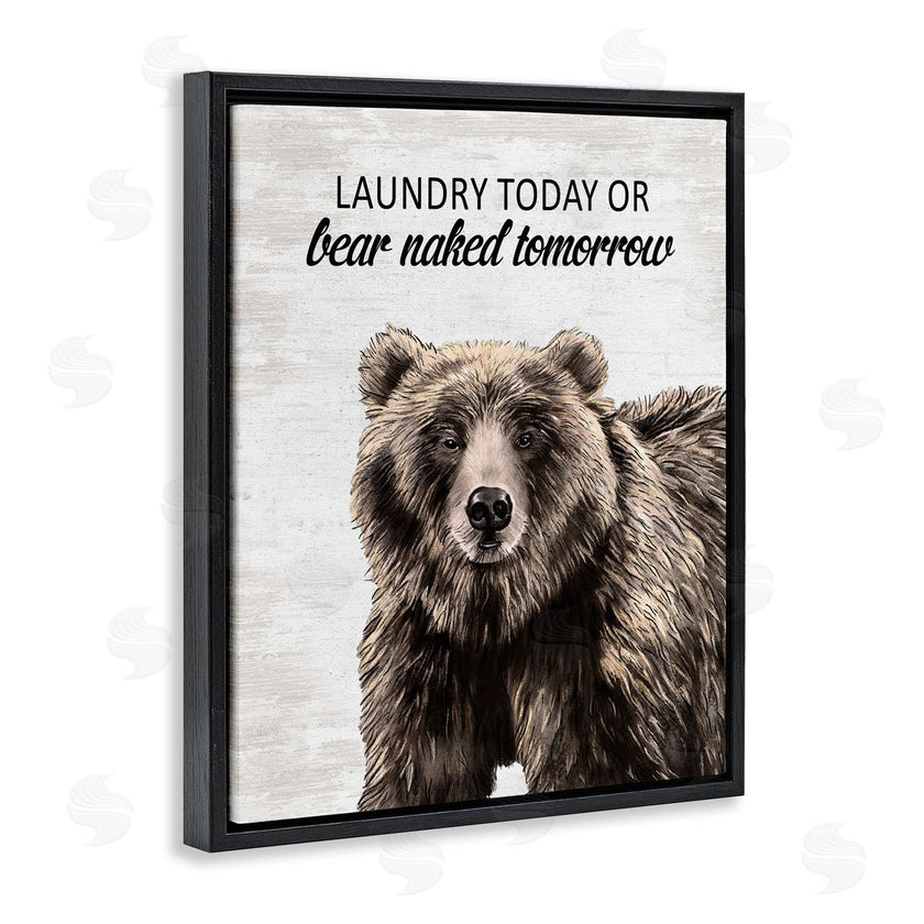 Lettered and Lined | Bear Naked Tomorrow Funny Laundry