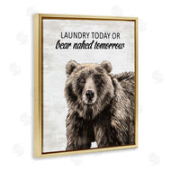 Lettered and Lined | Bear Naked Tomorrow Funny Laundry