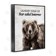 Lettered and Lined | Bear Naked Tomorrow Funny Laundry