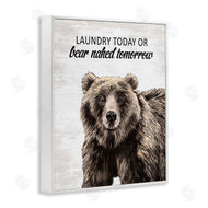 Lettered and Lined | Bear Naked Tomorrow Funny Laundry