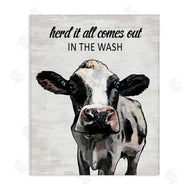 Lettered and Lined | Farm Animal Laundry Pun