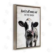 Lettered and Lined | Farm Animal Laundry Pun