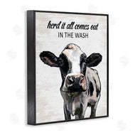 Lettered and Lined | Farm Animal Laundry Pun