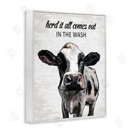 Lettered and Lined | Farm Animal Laundry Pun