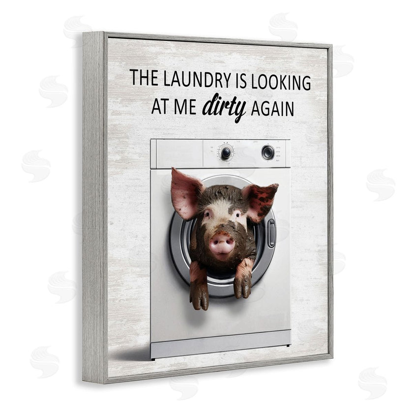 Lettered and Lined | Laundry Looking At Me Dirty