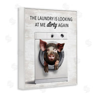 Lettered and Lined | Laundry Looking At Me Dirty