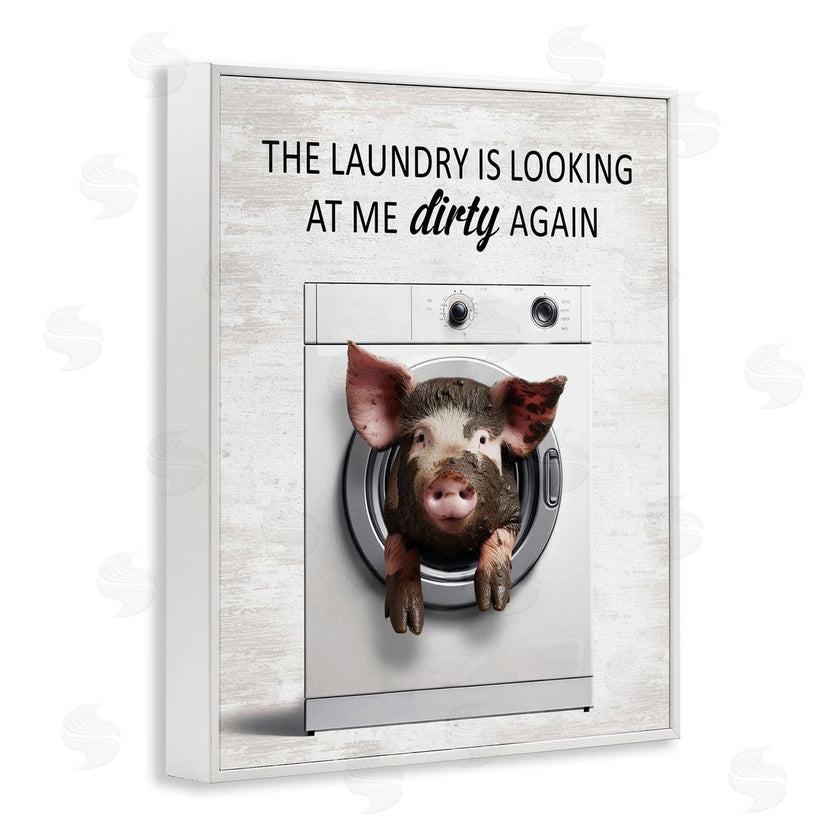 Lettered and Lined | Laundry Looking At Me Dirty