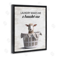 Lettered and Lined | Funny Lamb Laundry Basket