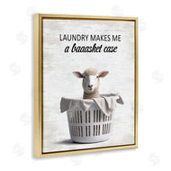 Lettered and Lined | Funny Lamb Laundry Basket
