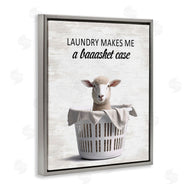 Lettered and Lined | Funny Lamb Laundry Basket