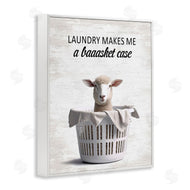 Lettered and Lined | Funny Lamb Laundry Basket