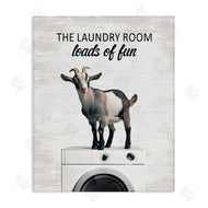Lettered and Lined | Loads of Fun Laundry Goat