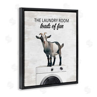 Lettered and Lined | Loads of Fun Laundry Goat