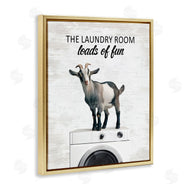 Lettered and Lined | Loads of Fun Laundry Goat