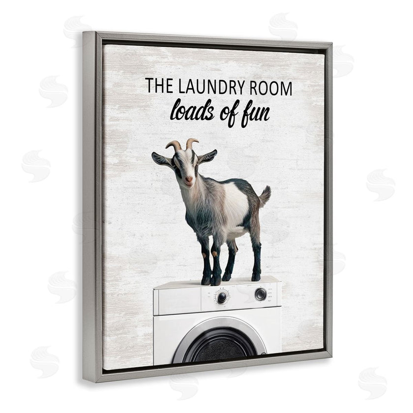 Lettered and Lined | Loads of Fun Laundry Goat