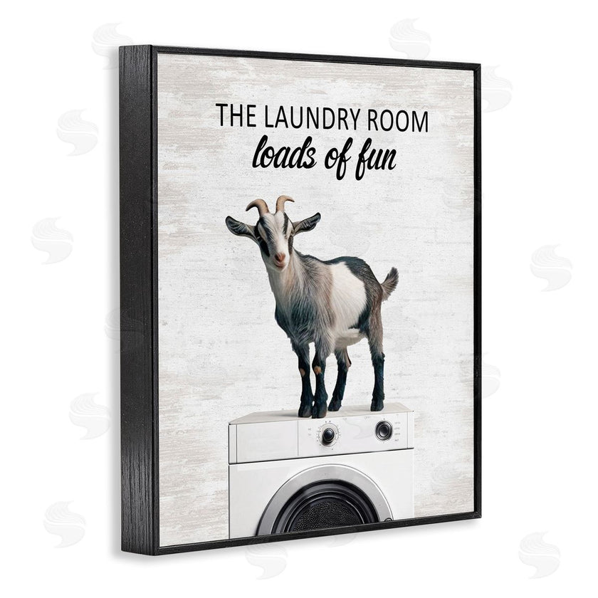 Lettered and Lined | Loads of Fun Laundry Goat