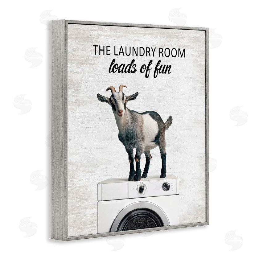 Lettered and Lined | Loads of Fun Laundry Goat