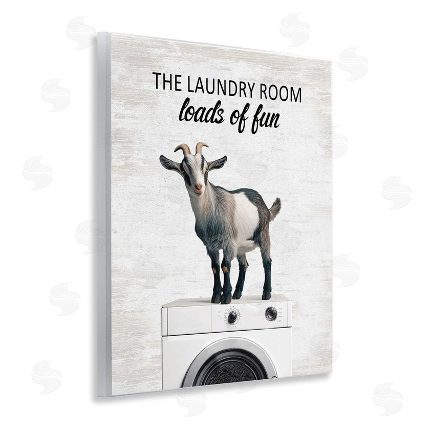 Lettered and Lined | Loads of Fun Laundry Goat