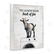 Lettered and Lined | Loads of Fun Laundry Goat