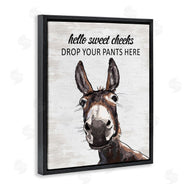 Lettered and Lined | Sweet Cheeks Laundry Donkey