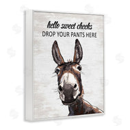 Lettered and Lined | Sweet Cheeks Laundry Donkey