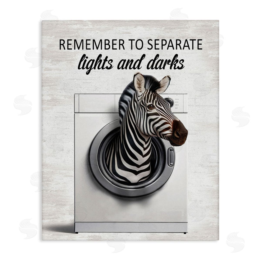 Lettered and Lined | Separate Lights & Darks Laundry
