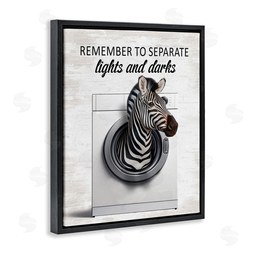 Lettered and Lined | Separate Lights & Darks Laundry