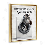 Lettered and Lined | Separate Lights & Darks Laundry