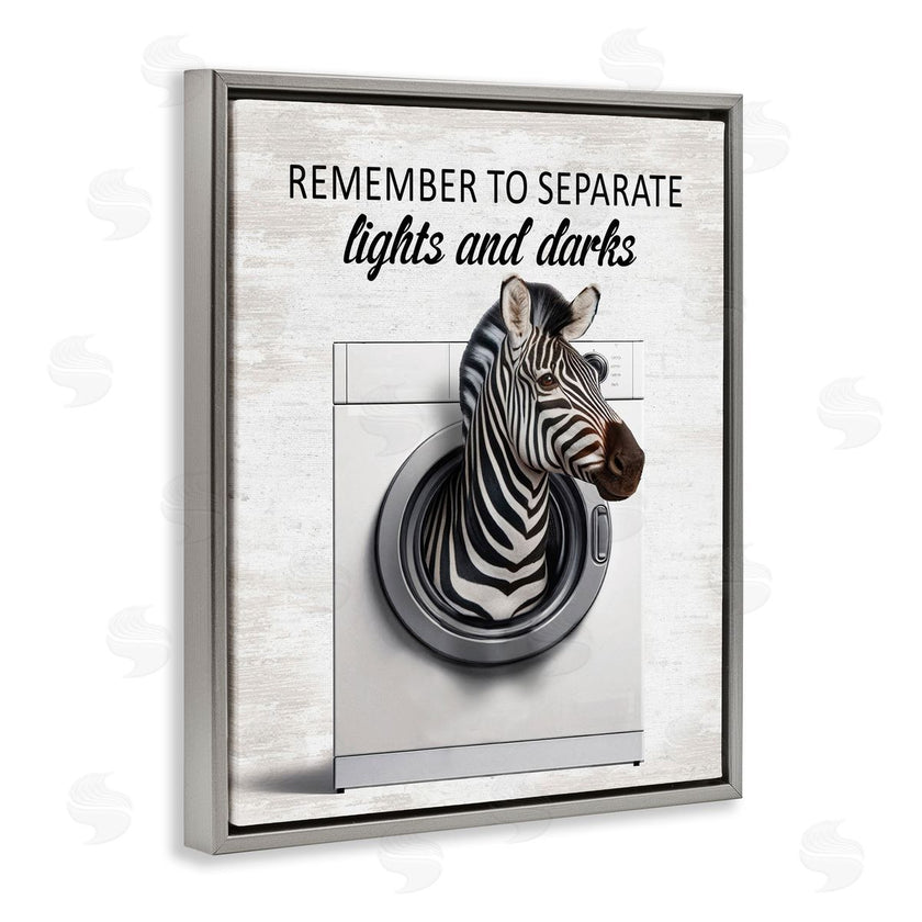 Lettered and Lined | Separate Lights & Darks Laundry