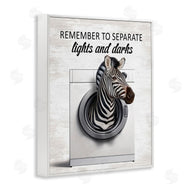Lettered and Lined | Separate Lights & Darks Laundry