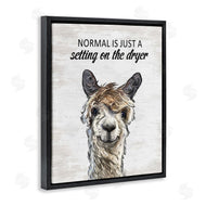 Lettered and Lined | Normal is Just Dyer Setting