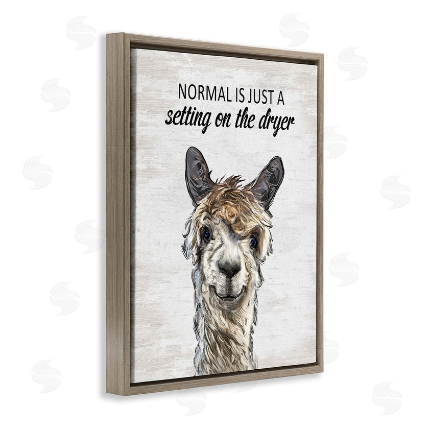 Lettered and Lined | Normal is Just Dyer Setting