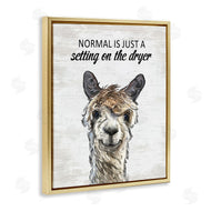 Lettered and Lined | Normal is Just Dyer Setting
