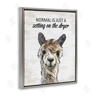 Lettered and Lined | Normal is Just Dyer Setting