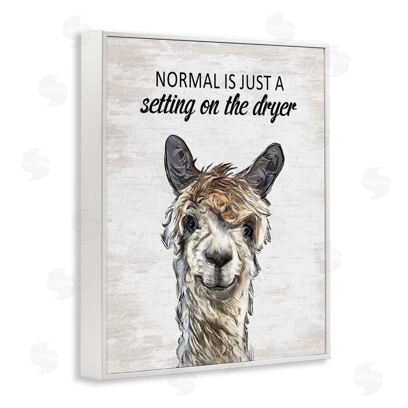 Lettered and Lined | Normal is Just Dyer Setting