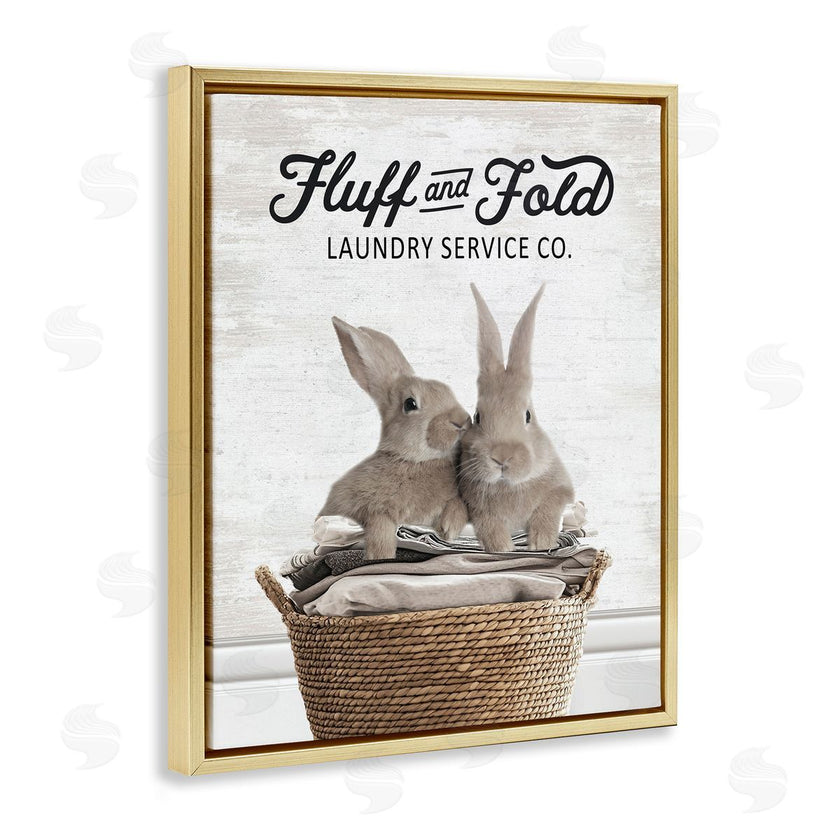 Lettered and Lined | Vintage Laundry Service Bunnies