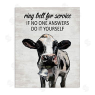 Lettered and Lined | Laundry Service Cow