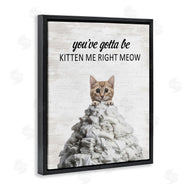 Lettered and Lined | Kitten & Laundry Pile