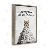 Lettered and Lined | Kitten & Laundry Pile