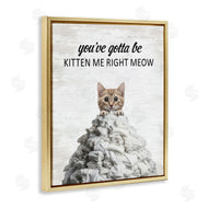 Lettered and Lined | Kitten & Laundry Pile