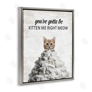 Lettered and Lined | Kitten & Laundry Pile