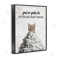 Lettered and Lined | Kitten & Laundry Pile