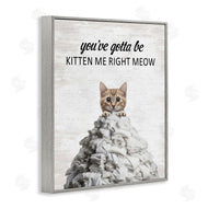 Lettered and Lined | Kitten & Laundry Pile