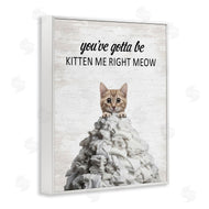 Lettered and Lined | Kitten & Laundry Pile