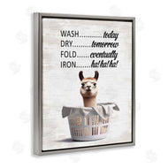 Lettered and Lined | Funny Laundry Timing