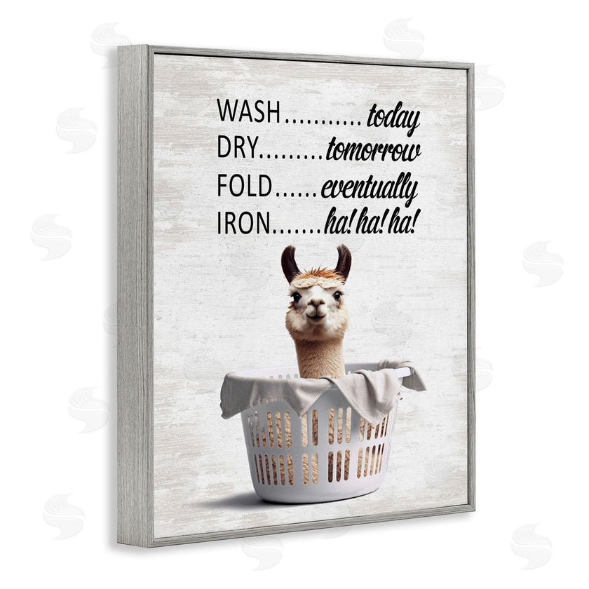 Lettered and Lined | Funny Laundry Timing