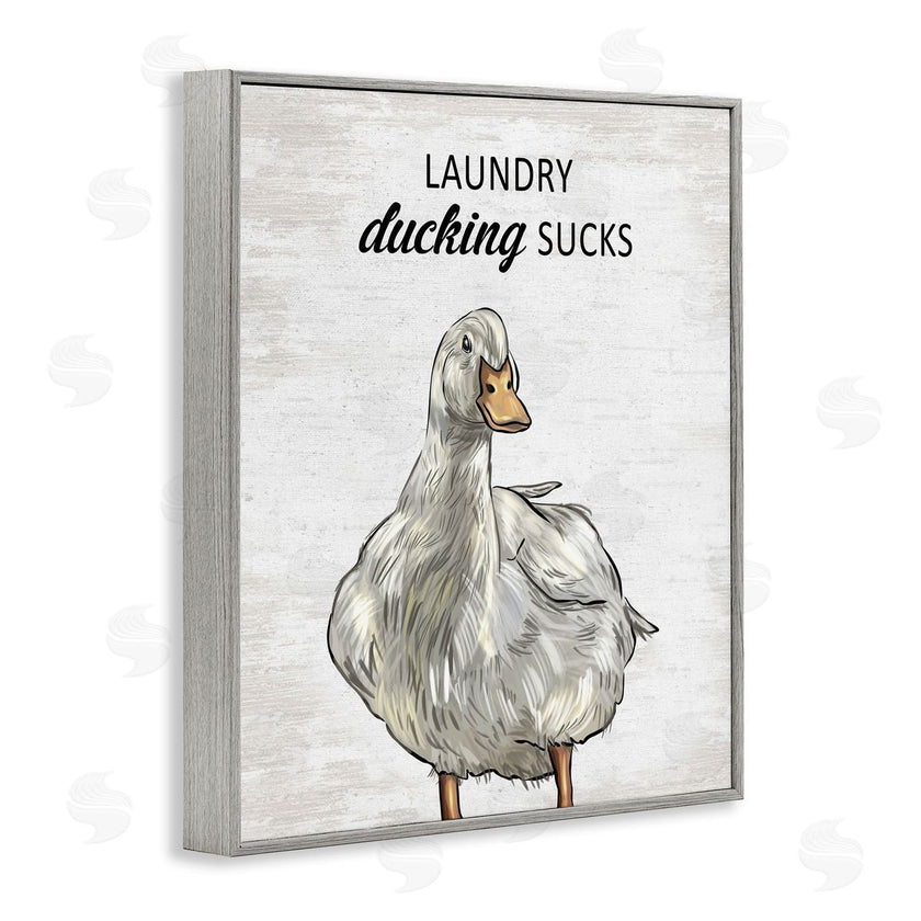 Lettered and Lined | Sassy Laundry Duck